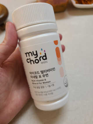 JW중외제약 마이코드 멀티비타민미네랄 포 우먼 — 5점을 준 리뷰어가 2020년 9월 올린 사용 사진
