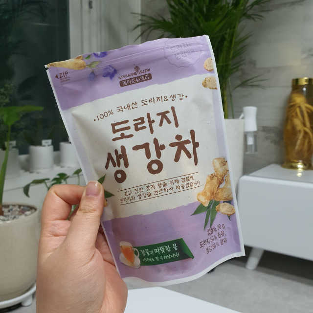 메이준뉴트리 도라지생강차 리뷰 사진
