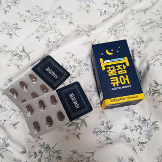 조은약초 꿀잠큐어 제주 감태추출물 감태정 600mg — 3점을 준 리뷰어가 2020년 6월 올린 사용 사진