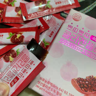 헬스업_쁘띠쁘띠석류콜라겐젤리_20g x 14포 — 5점을 준 리뷰어가 2020년 11월 올린 사용 사진