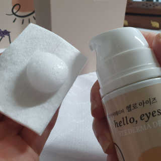 [헬로아이즈] 아이더마덱스 100ml + 순면솜120매 — 5점을 준 리뷰어가 2020년 8월 올린 사용 사진