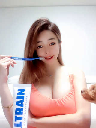 오래가는 개운함 솔트레인 그레이 솔트 덴탈케어 SET — 5점을 준 리뷰어가 2020년 10월 올린 사용 사진