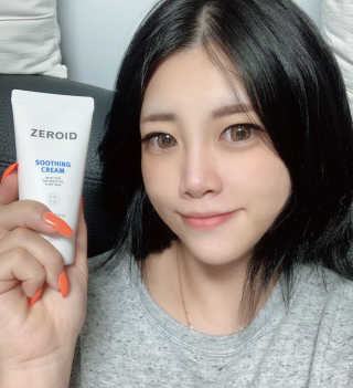제로이드 수딩 크림 — 5점을 준 리뷰어가 2020년 10월 올린 사용 사진