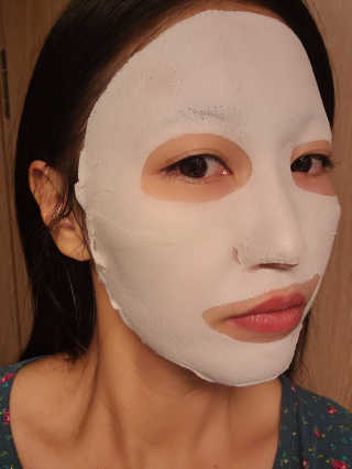 아이디플라코스메틱 페이스핏 플라스터 마스크 _ 리뉴얼 — 4점을 준 리뷰어가 2020년 11월 올린 사용 사진
