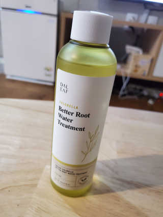 달리프 클로렐라 베러 루트 워터트리트먼트 200ml — 5점을 준 리뷰어가 2020년 9월 올린 사용 사진
