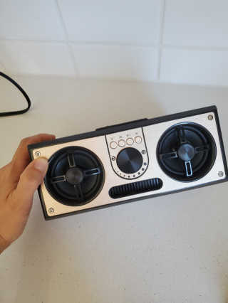 SEVIZ RETRO20W 레트로 블루투스 스피커 — 5점을 준 리뷰어가 2020년 7월 올린 사용 사진