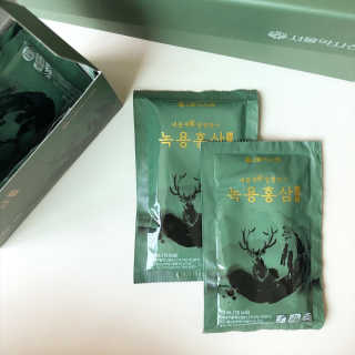 서울약사신협 약사신협_생녹용 진액_70ml x 30포 — 5점을 준 리뷰어가 2020년 9월 올린 사용 사진
