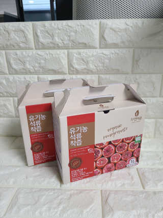 자연에온 유기농 석류 착즙 100mL 10개입 2BOX — 5점을 준 리뷰어가 2020년 11월 올린 사용 사진