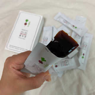유유네이처 머빈스 젤리 레드비트 콜라겐 — 5점을 준 리뷰어가 2020년 8월 올린 사용 사진