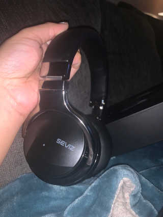 SEVIZ Bluetooth Headphones 10 3color — 4점을 준 리뷰어가 2020년 10월 올린 사용 사진
