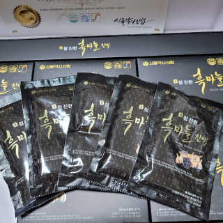 서울약사신협 약사신협_흑마늘진액_70mlx30포 — 5점을 준 리뷰어가 2020년 9월 올린 사용 사진