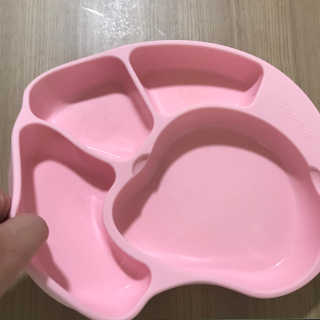 유비맘 캐릭터 실리콘 흡착 식판_색상 랜덤발송 — 5점을 준 리뷰어가 2020년 10월 올린 사용 사진