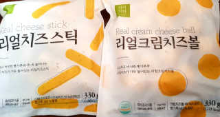 가치식탁 리얼치즈스틱, 리얼크림치즈볼 — 5점을 준 리뷰어가 2020년 8월 올린 사용 사진