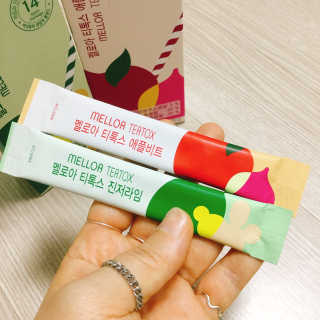 멜로아티톡스 애플비트, 진저라임 상큼하게 가벼워질 땐 멜로아티톡스 애플비트 진저라임 — 4.5점을 준 리뷰어가 2020년 5월 올린 사용 사진