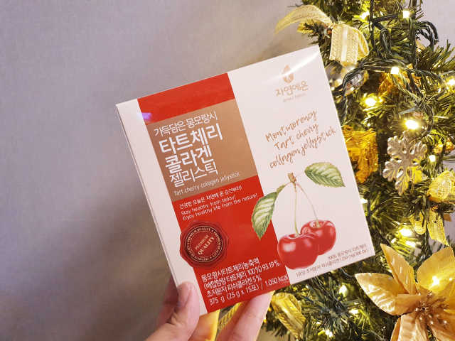 자연에온 가득담은 몽모랑시 타트체리 콜라겐 젤리스틱 리뷰 사진