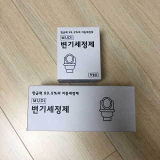 무디메이드 MUDI 변기세정제 본품, 리필 — 5점을 준 리뷰어가 2020년 6월 올린 사용 사진
