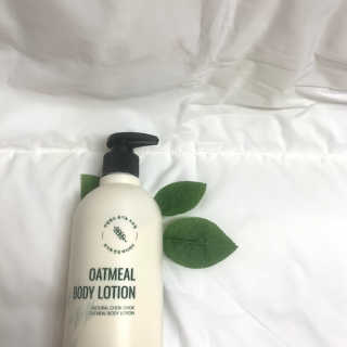(주)에네스티 내추럴 촉촉  오트밀 바디로션 500ml — 5점을 준 리뷰어가 2020년 4월 올린 사용 사진