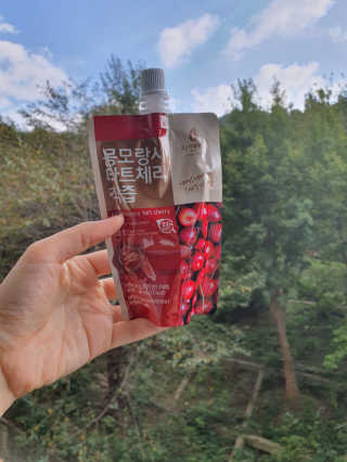 자연에온 몽모랑시 타트체리 착즙 100mL 10개입 2BOX — 5점을 준 리뷰어가 2020년 10월 올린 사용 사진