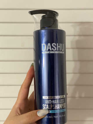 다슈코리아 다슈 데일리 단백질 한방 두피 골드 샴푸 500ml — 5점을 준 리뷰어가 2020년 11월 올린 사용 사진
