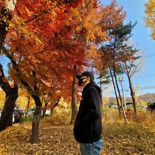 행텐 헤리티지 후드 티셔츠 / 후드집업 리뷰 사진