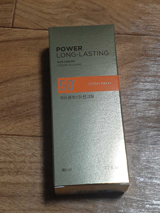 더페이스샵 파워 롱래스팅 선 크림 리뷰 사진
