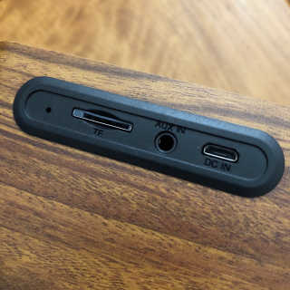 SEVIZ MINI10W 레트로 블루투스 스피커 — 4점을 준 리뷰어가 2020년 6월 올린 사용 사진