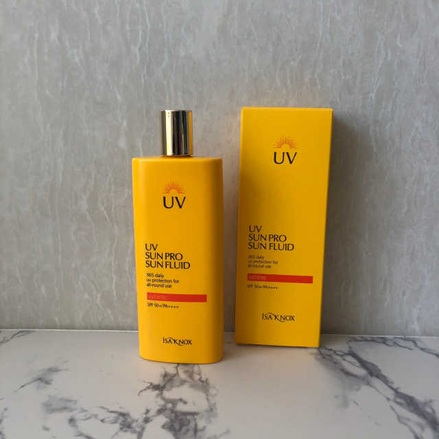 이자녹스 UV 선 프로 365 익스트림 선 플루이드 100ml 리뷰 사진