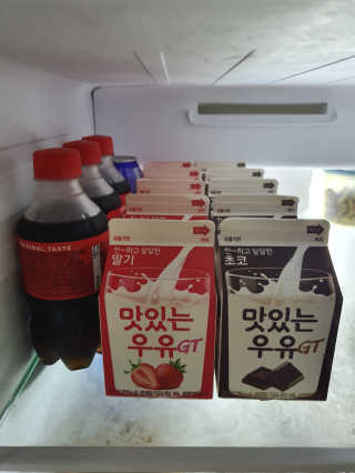 남양유업 맛있는 우유 GT 2종 초코/딸기 총 10ea — 5점을 준 리뷰어가 2020년 7월 올린 사용 사진