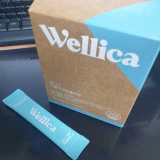 웰리카 저분자 피쉬 콜라겐 — 3.5점을 준 리뷰어가 2020년 12월 올린 사용 사진