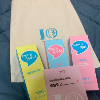 IO 아이오 오늘도 넌 클렌징폼 - 3종세트 with 에코백 — 5점을 준 리뷰어가 2020년 11월 올린 사용 사진