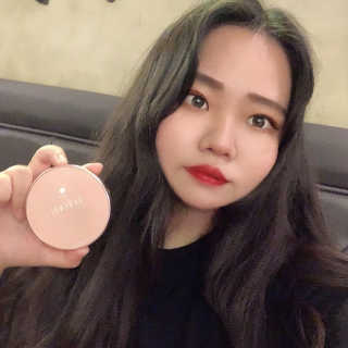 세렌디뷰티 레드 프로폴리스 하이 커버링 트리플 쿠션 — 5점을 준 리뷰어가 2020년 8월 올린 사용 사진