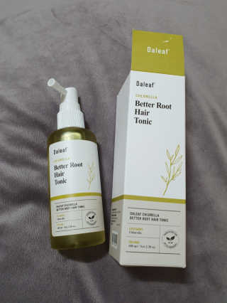달리프 클로렐라 베러 루트 헤어토닉 100ml — 5점을 준 리뷰어가 2020년 10월 올린 사용 사진