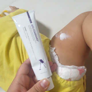 아토스탠다드 베이비크림 — 5점을 준 리뷰어가 2020년 11월 올린 사용 사진