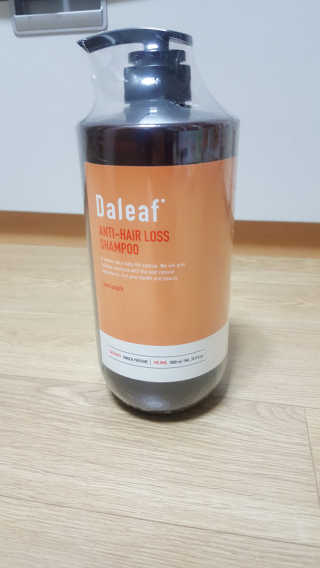 달리프 진저 베러 퍼퓸 탈모 완화 샴푸 1000ml 향 3종 — 5점을 준 리뷰어가 2020년 5월 올린 사용 사진
