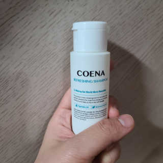 코에나샴푸 자연유래 식물성 코에나 샴푸 50ml — 5점을 준 리뷰어가 2020년 4월 올린 사용 사진