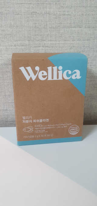 웰리카 저분자 피쉬 콜라겐 — 5점을 준 리뷰어가 2020년 12월 올린 사용 사진