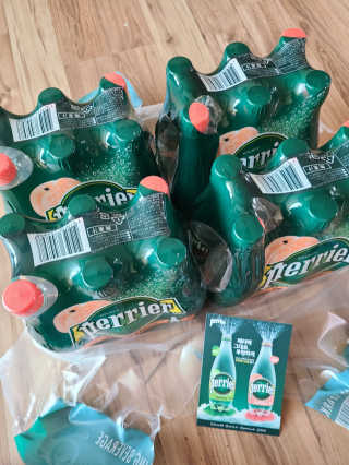 페리에 피치 500ml 투명페트 — 5점을 준 리뷰어가 2020년 11월 올린 사용 사진