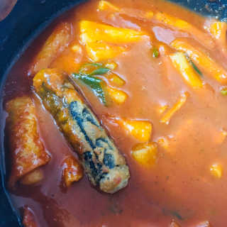 화곡미담 옛날 떡볶이 — 4점을 준 리뷰어가 2020년 5월 올린 사용 사진