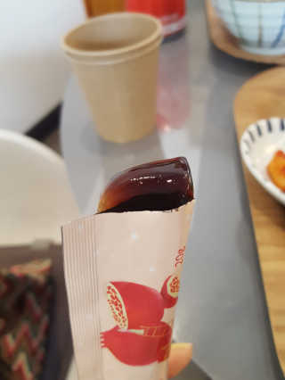 365더건강 에버뷰티 석류콜라겐 젤리 — 5점을 준 리뷰어가 2020년 6월 올린 사용 사진