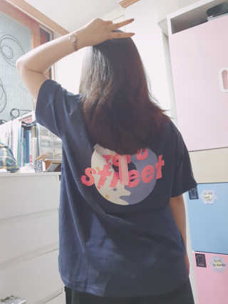 제로스트릿 ZERO STREET - BACK DONUT T-SHIRT 7 COLOR — 5점을 준 리뷰어가 2020년 7월 올린 사용 사진