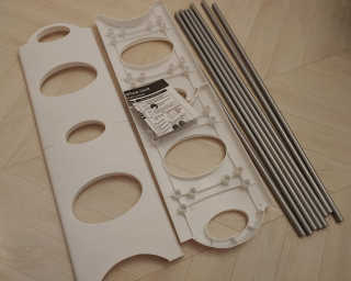 바네스데코 DIY 오픈 4단 신발 정리대 화이트 — 5점을 준 리뷰어가 2020년 5월 올린 사용 사진