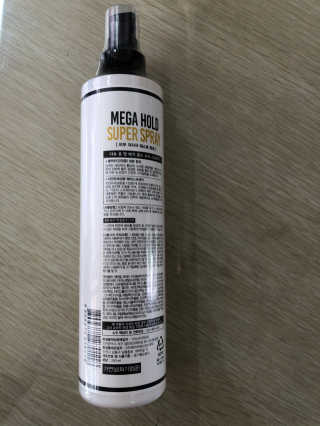 다슈코리아 다슈 포 맨 프리미엄 메가 홀드 슈퍼 스프레이 250ml — 5점을 준 리뷰어가 2020년 7월 올린 사용 사진