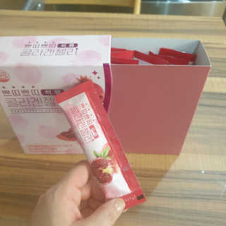 헬스업_쁘띠쁘띠석류콜라겐젤리_20g x 14포 — 5점을 준 리뷰어가 2020년 9월 올린 사용 사진