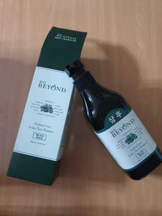 네이처컬렉션 비욘드 힐링포스 스캘프 클리닉 샴푸 450ml — 5점을 준 리뷰어가 2020년 5월 올린 사용 사진
