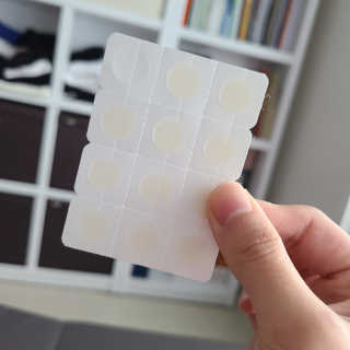 엘라밴드 하이드로 도트 스팟패치 12mm, 10mm — 5점을 준 리뷰어가 2020년 10월 올린 사용 사진