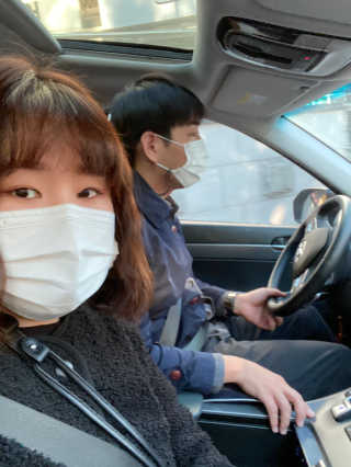 고세이프 마스크 50개입 + 실리콘 마스크 스트랩 — 5점을 준 리뷰어가 2020년 11월 올린 사용 사진