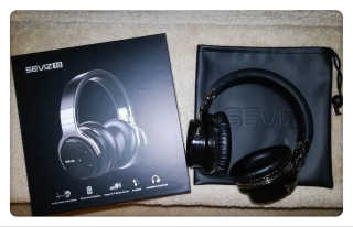 SEVIZ Bluetooth Headphones 10 3color — 4점을 준 리뷰어가 2020년 6월 올린 사용 사진