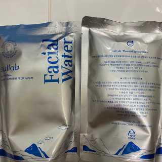 [설랩] 클렌징워터 세안수 500ml x 6팩 — 3점을 준 리뷰어가 2020년 8월 올린 사용 사진