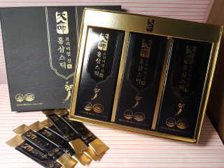 헬스업_천명진프리미엄홍삼스틱_10ml x 30포 — 5점을 준 리뷰어가 2020년 7월 올린 사용 사진
