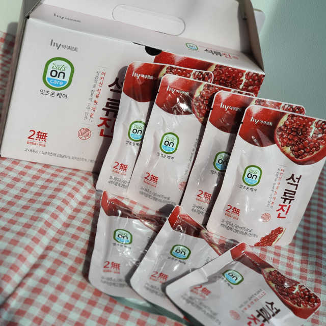 한국야쿠르트 석류진 리뷰 사진
